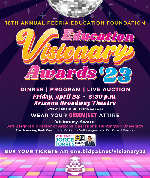 Visionary Award Invitation