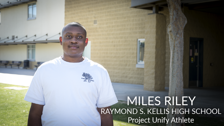  Miles Riley, Project Unify Athlete