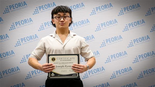  Against All Odds Scholarship Recipient Joseph Pyon