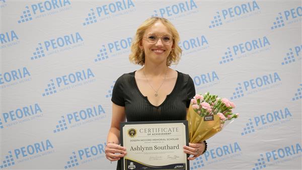  Joseph McCord Scholarship Recipient Ashlynn Southard